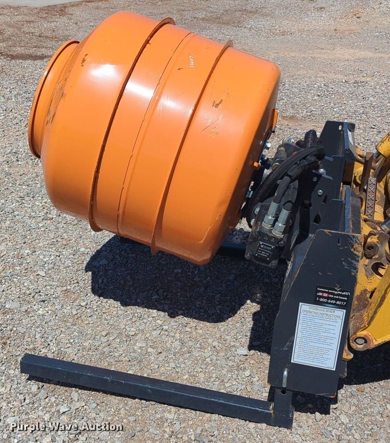 image for item NG9368 2023 Land Honor CMR-11-65V skid steer concrete mixer