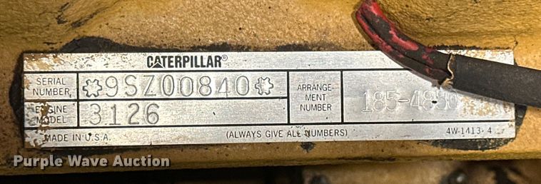 image for item NJ9402 Caterpillar  3126 engine