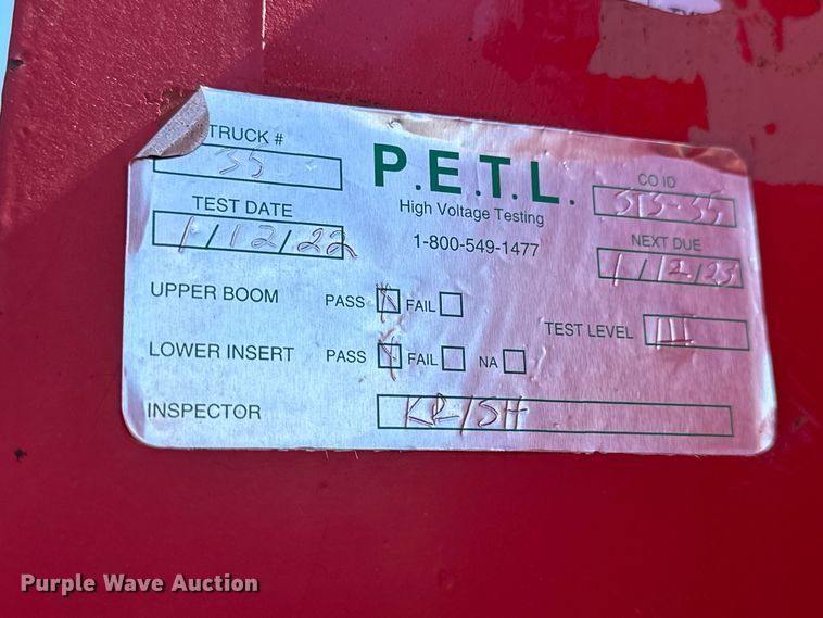 image for item NJ9413 2003 Chevrolet C7500 forestry bucket truck