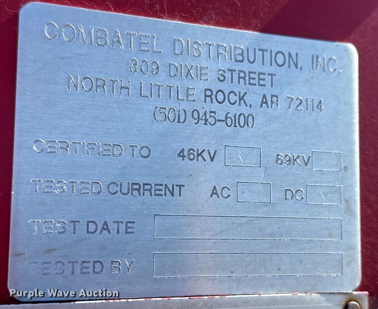 image for item NJ9413 2003 Chevrolet C7500 forestry bucket truck