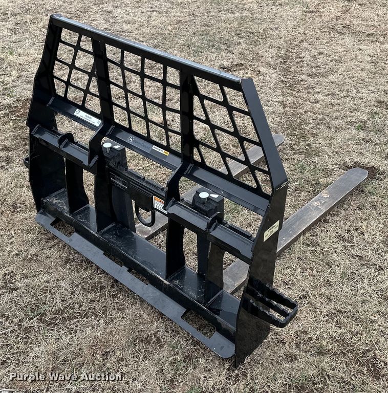 image for item NJ9490 John Deere AT492257 skid steer forks