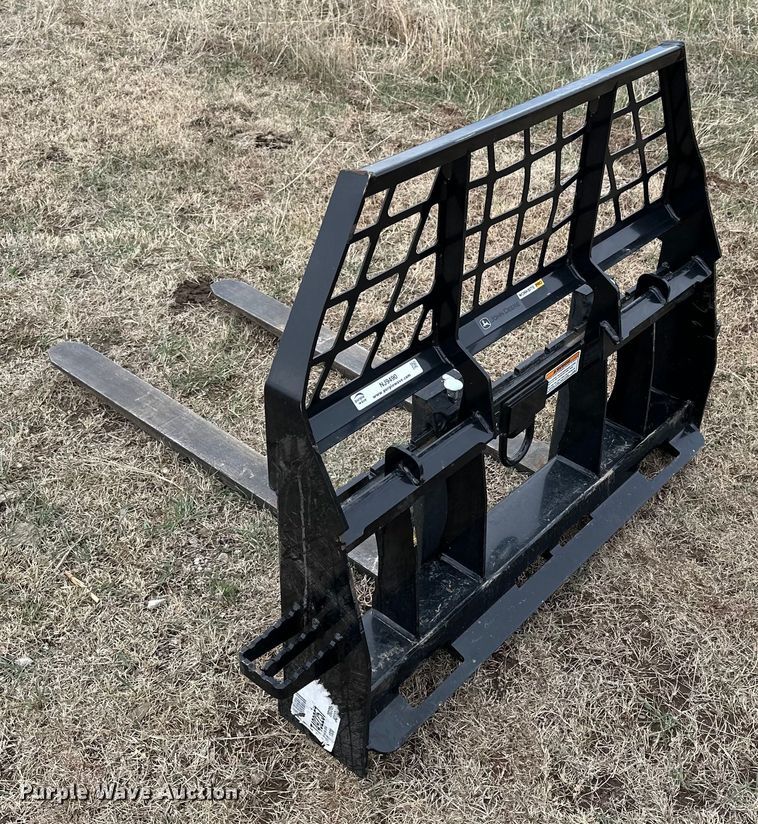 image for item NJ9490 John Deere AT492257 skid steer forks