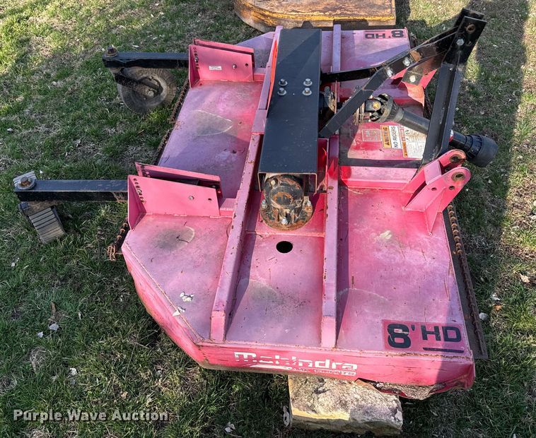 image for item NS9503 Mahindra 8' HD rotary mower