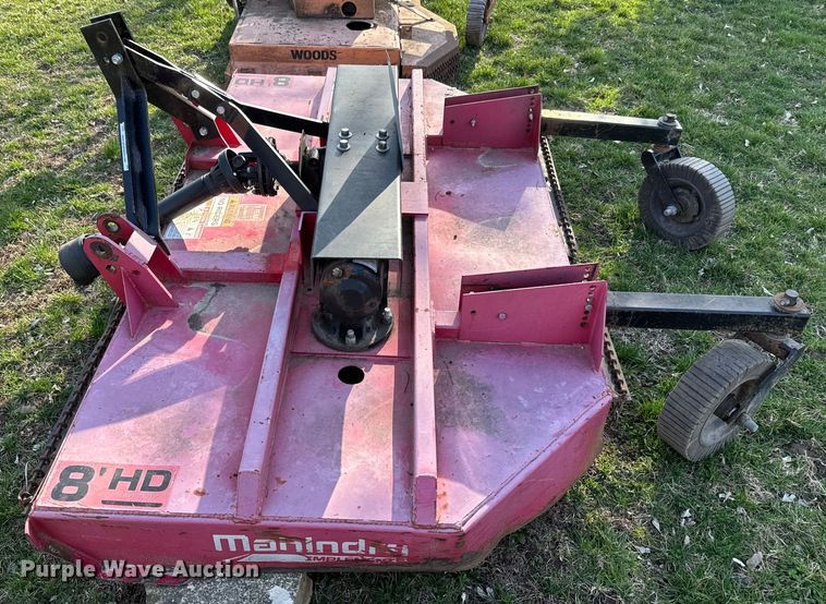 image for item NS9503 Mahindra 8' HD rotary mower