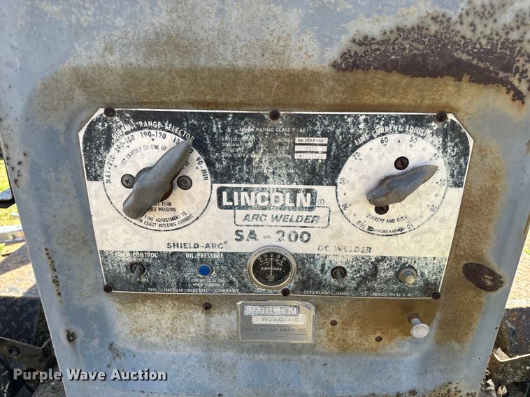 image for item NS9508 Lincon SA-200 welder/generator
