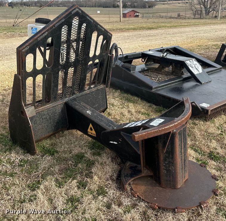 image for item NS9511 Dymax Tree saw skid steer tree saw