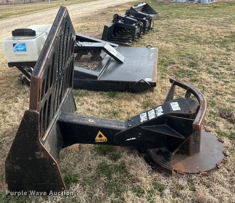 image for item NS9511 Dymax Tree saw skid steer tree saw