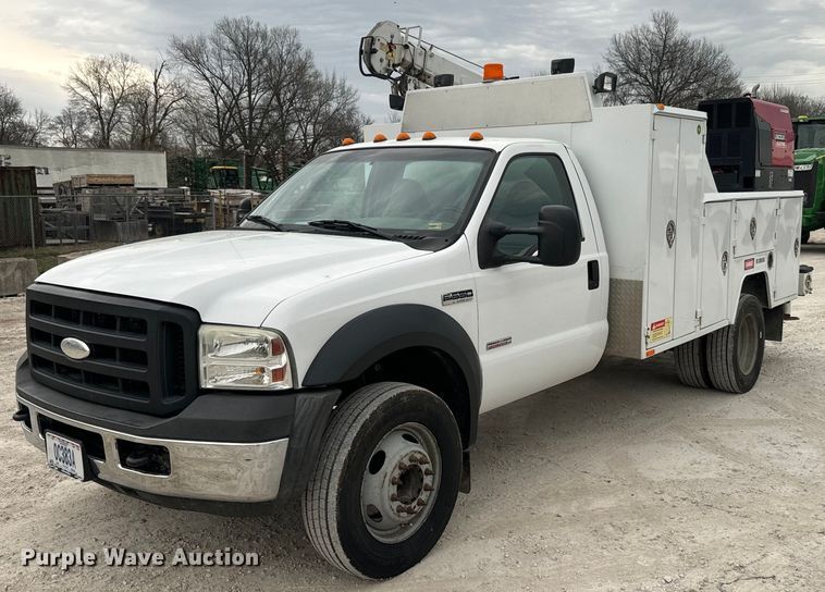 image for item NS9539 2006 Ford F550 Super Duty XL utility / service truck