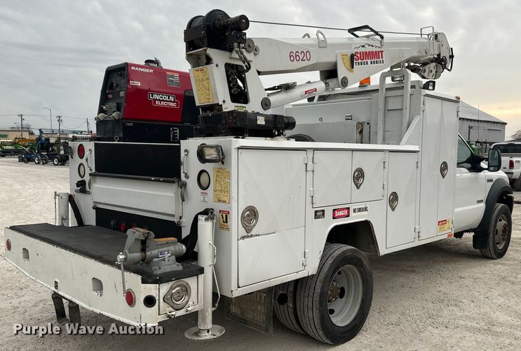 image for item NS9539 2006 Ford F550 Super Duty XL utility / service truck