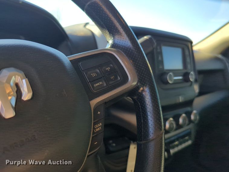 image for item NZ9332 2020 Dodge Ram 5500HD Crew Cab flatbed truck