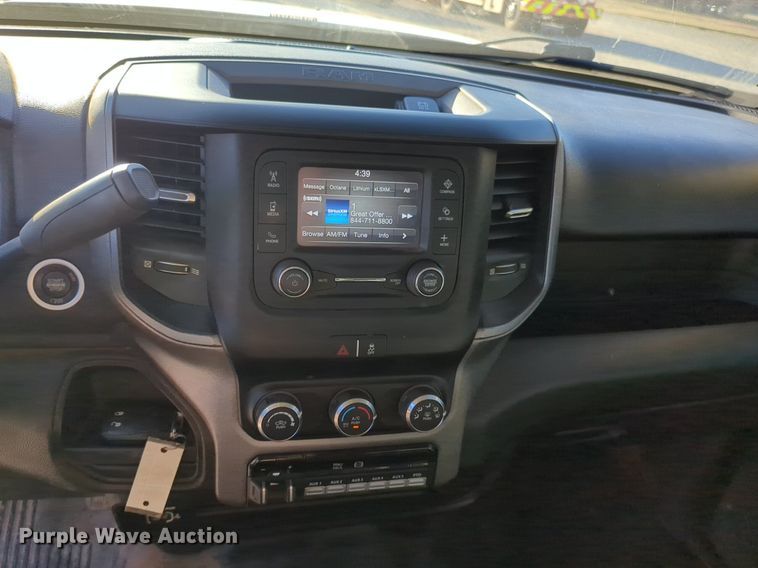 image for item NZ9332 2020 Dodge Ram 5500HD Crew Cab flatbed truck