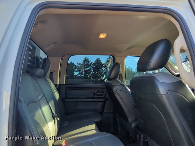 image for item NZ9332 2020 Dodge Ram 5500HD Crew Cab flatbed truck