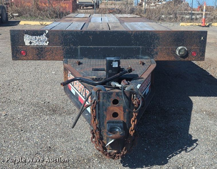 image for item NZ9384 2012 Interstate 40TDL tilt deck equipment trailer