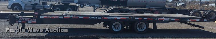 image for item NZ9384 2012 Interstate 40TDL tilt deck equipment trailer