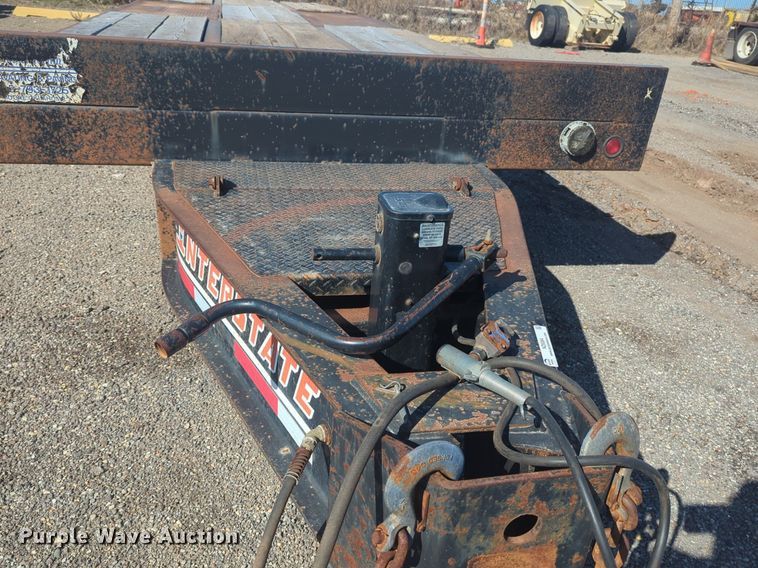 image for item NZ9384 2012 Interstate 40TDL tilt deck equipment trailer