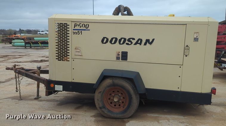 image for item NZ9405 2013 Doosan P600 air compressor
