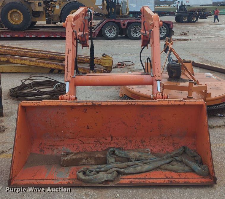 Kubota LA1154 loader in Oklahoma City, OK Item NZ9407 for sale Purple Wave