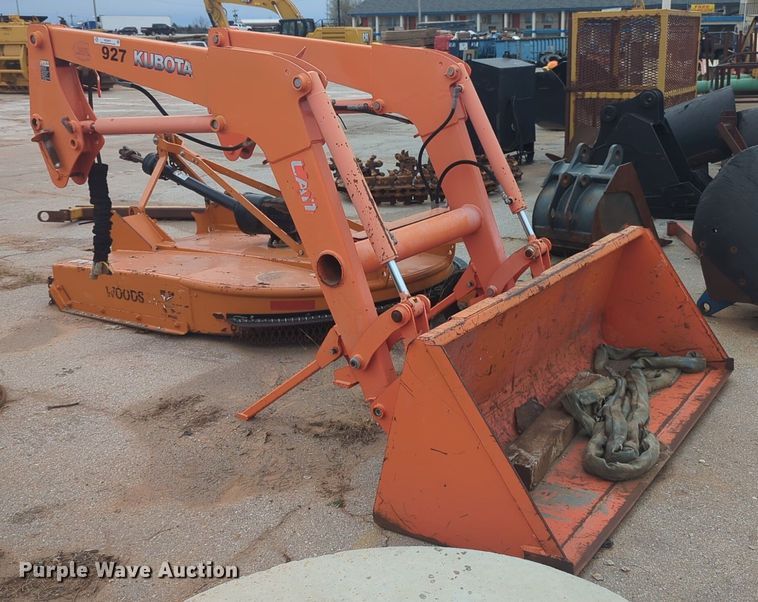Kubota LA1154 loader in Oklahoma City, OK Item NZ9407 for sale Purple Wave