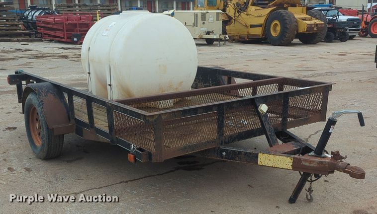 image for item NZ9412 Shop Built utility trailer