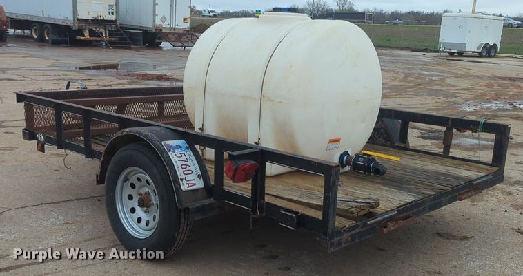 image for item NZ9412 Shop Built utility trailer