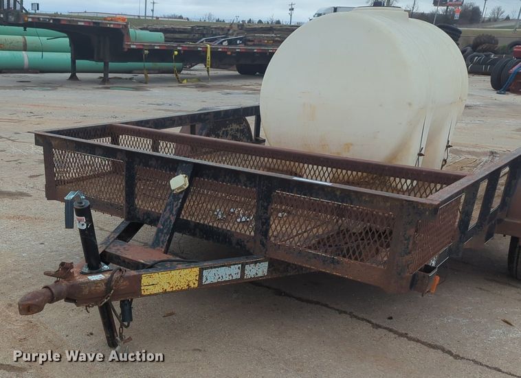 image for item NZ9412 Shop Built utility trailer