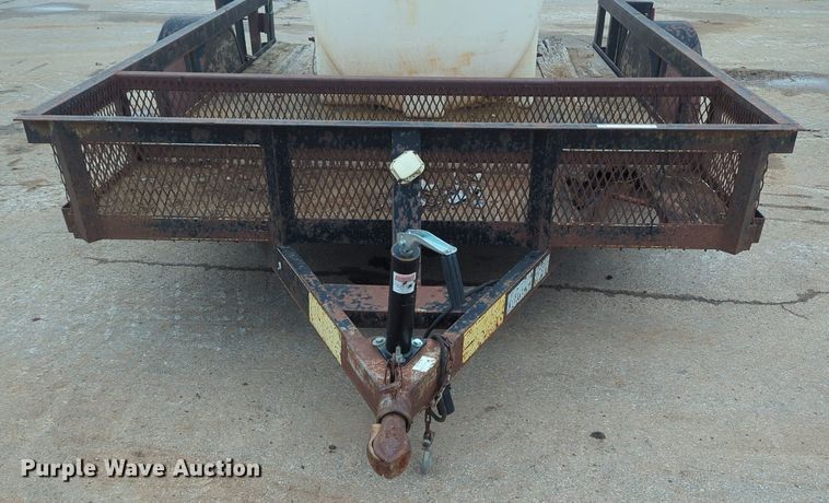 image for item NZ9412 Shop Built utility trailer