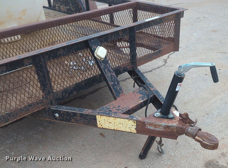 image for item NZ9412 Shop Built utility trailer