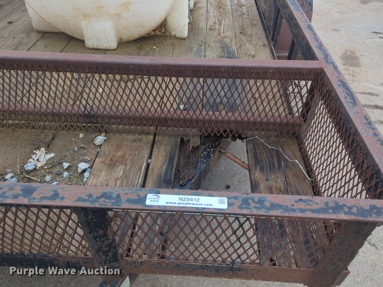 image for item NZ9412 Shop Built utility trailer