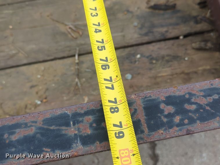 image for item NZ9412 Shop Built utility trailer