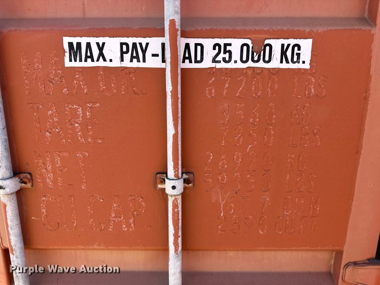 image for item OA9692 Shipping container