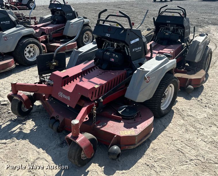(2) Exmark Staris S Series lawn mowers in Kansas City, KS | Item OF9310 ...