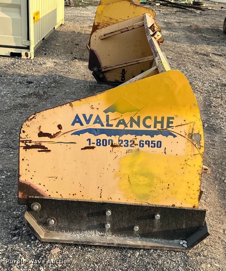 image for item OF9328 Avalanche  BHAT-12 skid steer snow pusher