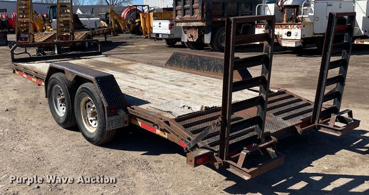 image for item OG9834 2011 Cornelius Manufacturing  UT-18H equipment trailer