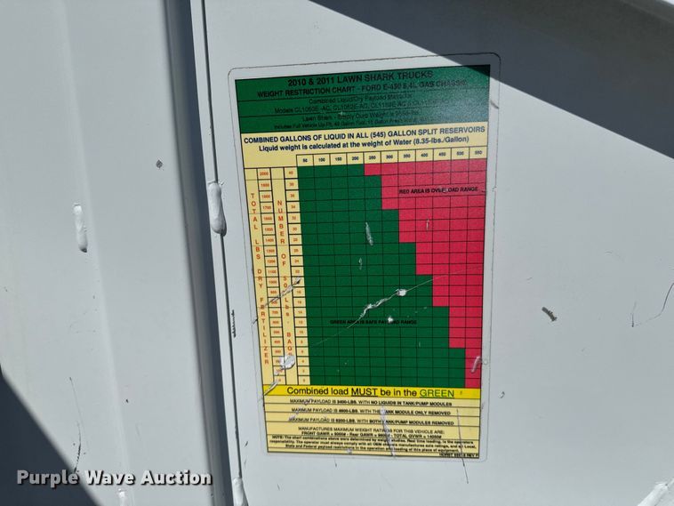 image for item OJ9592 2011 Ford E450 Super Duty XL utility van