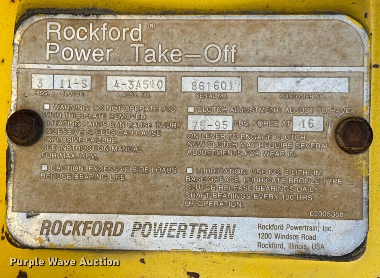 image for item OJ9665 Bandit 250 wood chipper