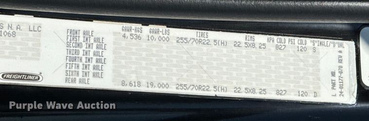 image for item OJ9670 2015 Freightliner  Business Class M2 shuttle bus