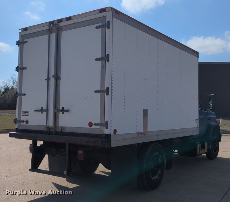 image for item OL9244 1988 GMC C6000 refrigerated truck