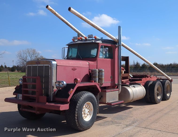 image for item OL9245 1979 Peterbilt 353S23 winch truck