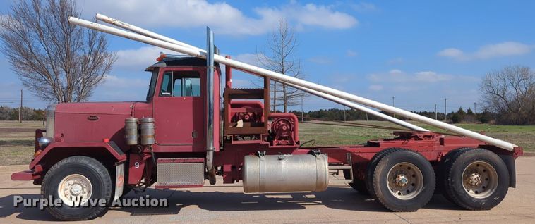 image for item OL9245 1979 Peterbilt 353S23 winch truck