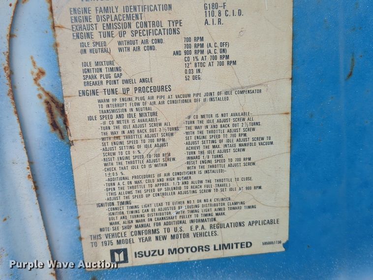 image for item OL9248 1975 Chevrolet LUV pickup truck