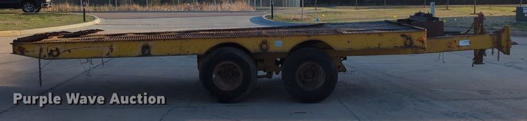 image for item OL9259 1982 Carrier King Tagalong 3200 equipment trailer