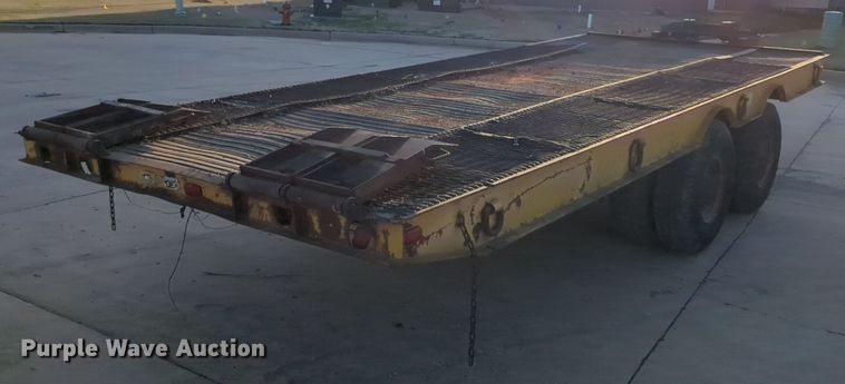 image for item OL9259 1982 Carrier King Tagalong 3200 equipment trailer