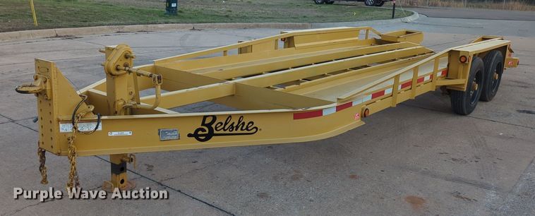 image for item OL9265 2001 Belshe T-18 equipment trailer