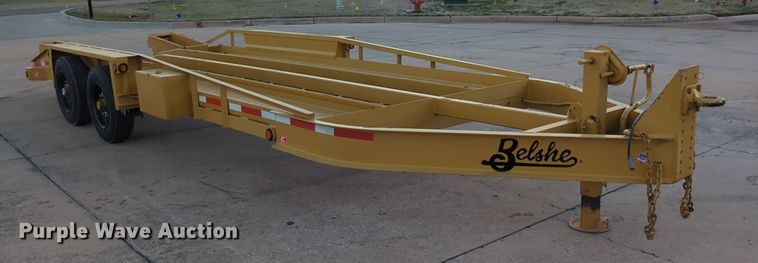 image for item OL9265 2001 Belshe T-18 equipment trailer