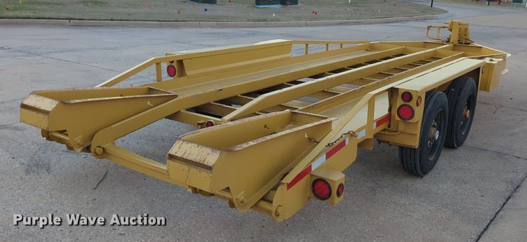 image for item OL9265 2001 Belshe T-18 equipment trailer