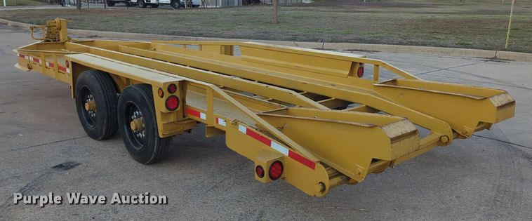 image for item OL9265 2001 Belshe T-18 equipment trailer
