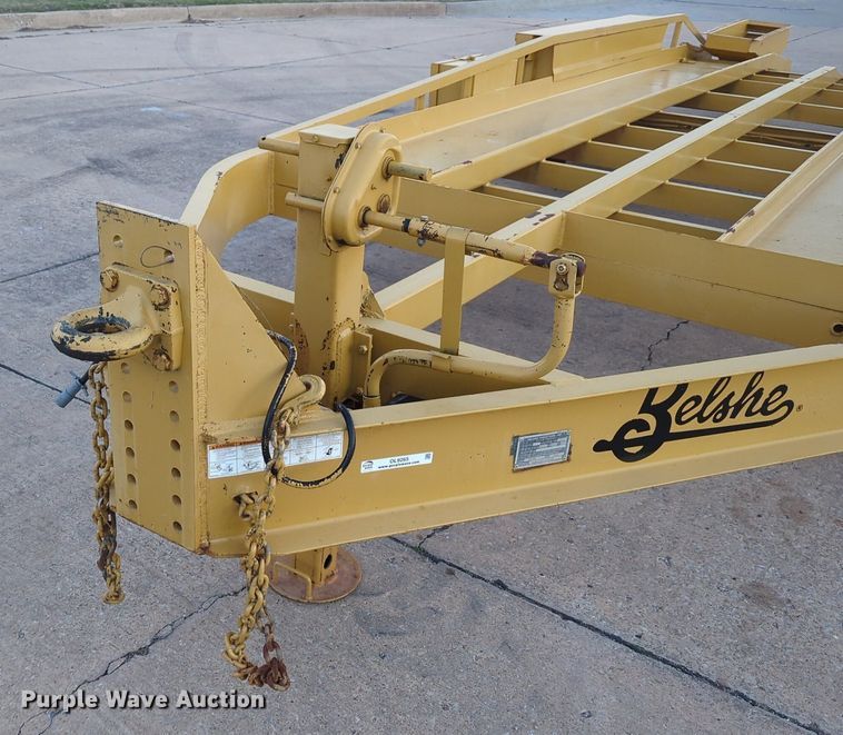 image for item OL9265 2001 Belshe T-18 equipment trailer