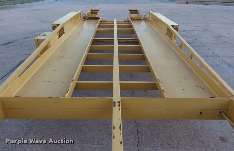 image for item OL9265 2001 Belshe T-18 equipment trailer