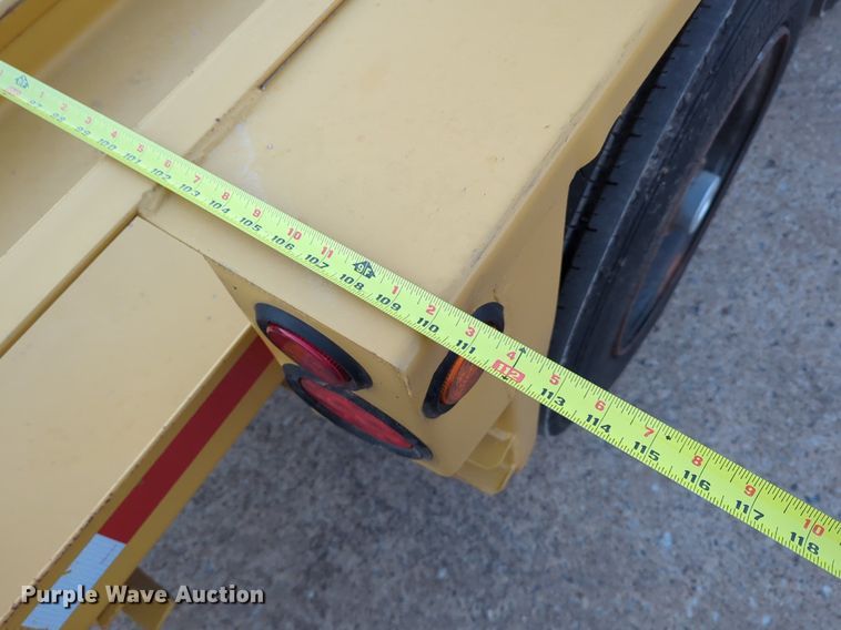 image for item OL9265 2001 Belshe T-18 equipment trailer