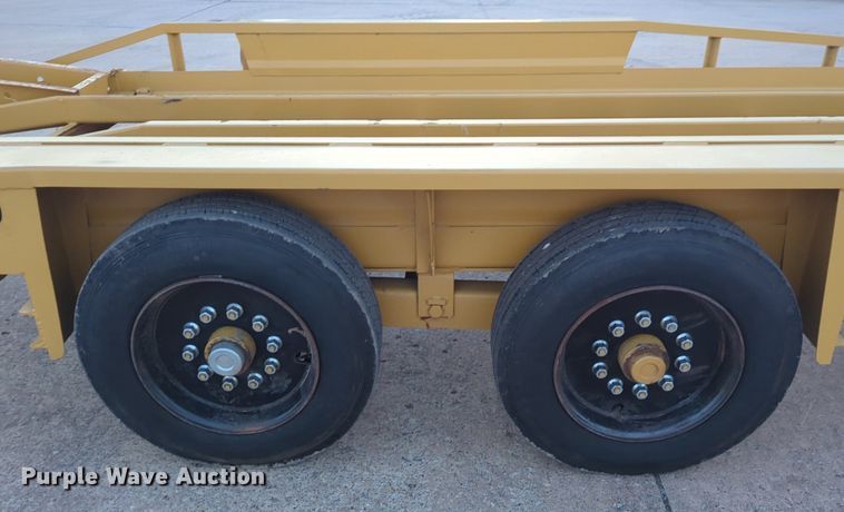 image for item OL9265 2001 Belshe T-18 equipment trailer